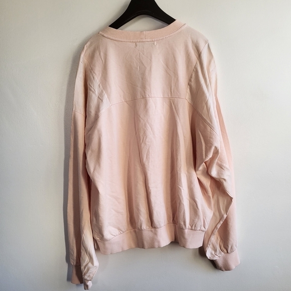 NWT Young Fabulous & Broke Drew Guava Pullover Sweatshirt Size Medium - Picture 8 of 11